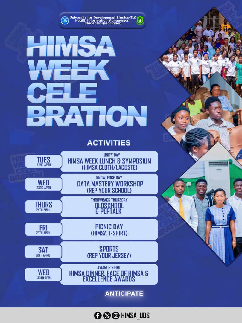 HIMSA_UDS's tweet photo. Get ready to celebrate with us! 🎈 HIMSA Week is here, April 22nd-30th, bringing you a lineup of amazing events—workshops, throwbacks, picnics, sports, and more! Don’t miss out! 💪 #HIMSAWeek #UDS #LetTheFunBegin https://t.co/HHesB5VkMz
