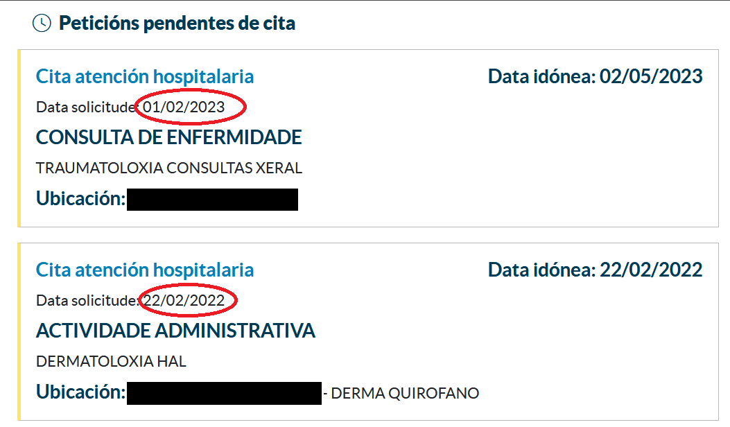Sopramocos's tweet photo. @AntonioGCaamano @Xunta @SanidadeXunta "Galicia ten un sistema de saúde de MERDA"
Aquí, agardando a que as rás críen pelo... 
Unha desas citas, non concedida dende fai más de TRES pvtos anos!!!!, levou o paciente a urxencias. REZADE!!! https://t.co/A3W0lTJ5MK