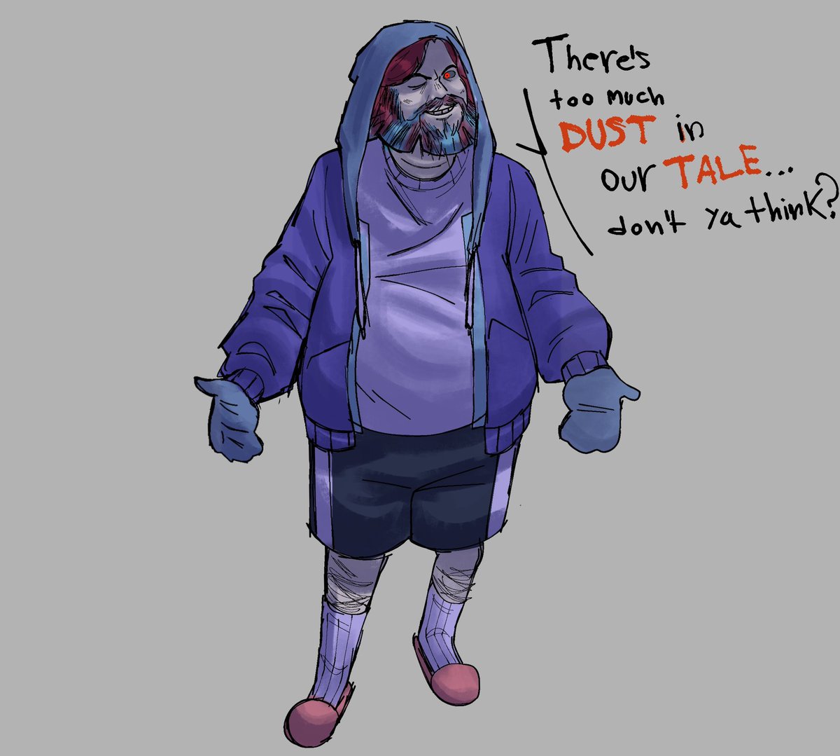 Jack black is murder sans in the new dusttale live action