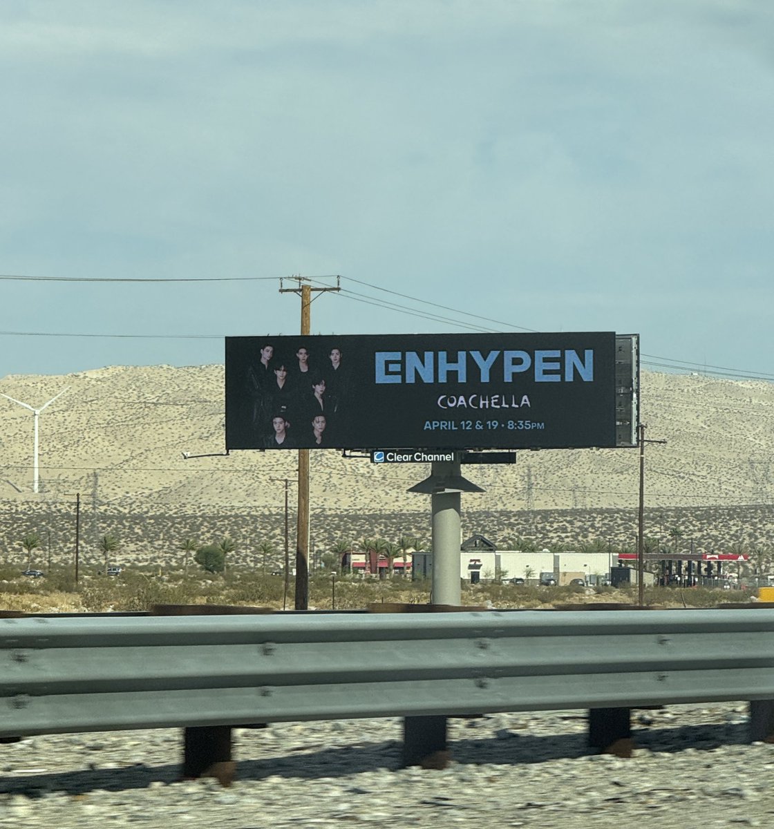 moonandenhypen's tweet photo. ENHYPEN COACHELLA BILLBOARD

#ENCHELLA #ENHYPEN #COACHELLA2025 https://t.co/AxhUQ6hkFD