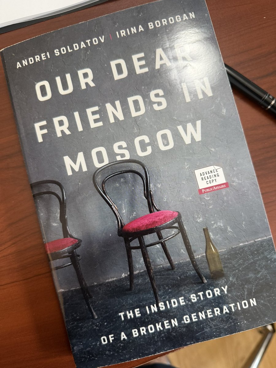 McFaul's tweet photo. Eager to read this new book by @AndreiSoldatov &amp; @irinaborogan . Get your copy now. (If we don’t buy books like this, they eventually won’t be published!) https://t.co/To3oVHDZcQ