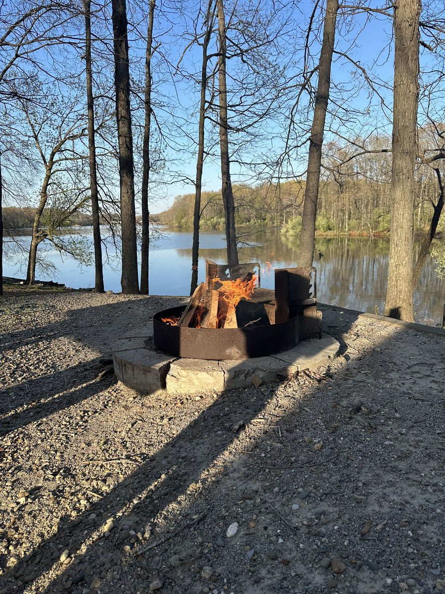 emling1's tweet photo. Camping season has arrived! https://t.co/30fXjir98q