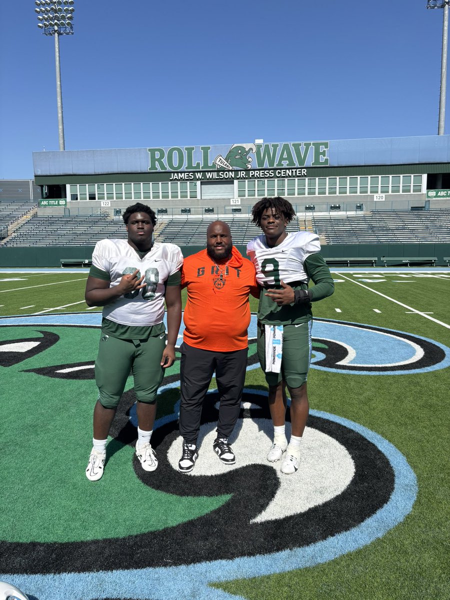 Hoover U is represented well in New Orleans! <a href="/GreenWaveFB/">Tulane Football</a>
 <a href="/Padagambian/">Pa Landing Drammeh</a> <a href="/Jordan_Norman1/">Jordan Norman</a> 
All about relationships!🏈🟠🏴‍☠️⚫️
<a href="/BucsFootball/">Hoover Bucs Football</a> <a href="/Coach_Reeves21/">Coach Josh Reeves, M.Ed.</a> 
#Connected
