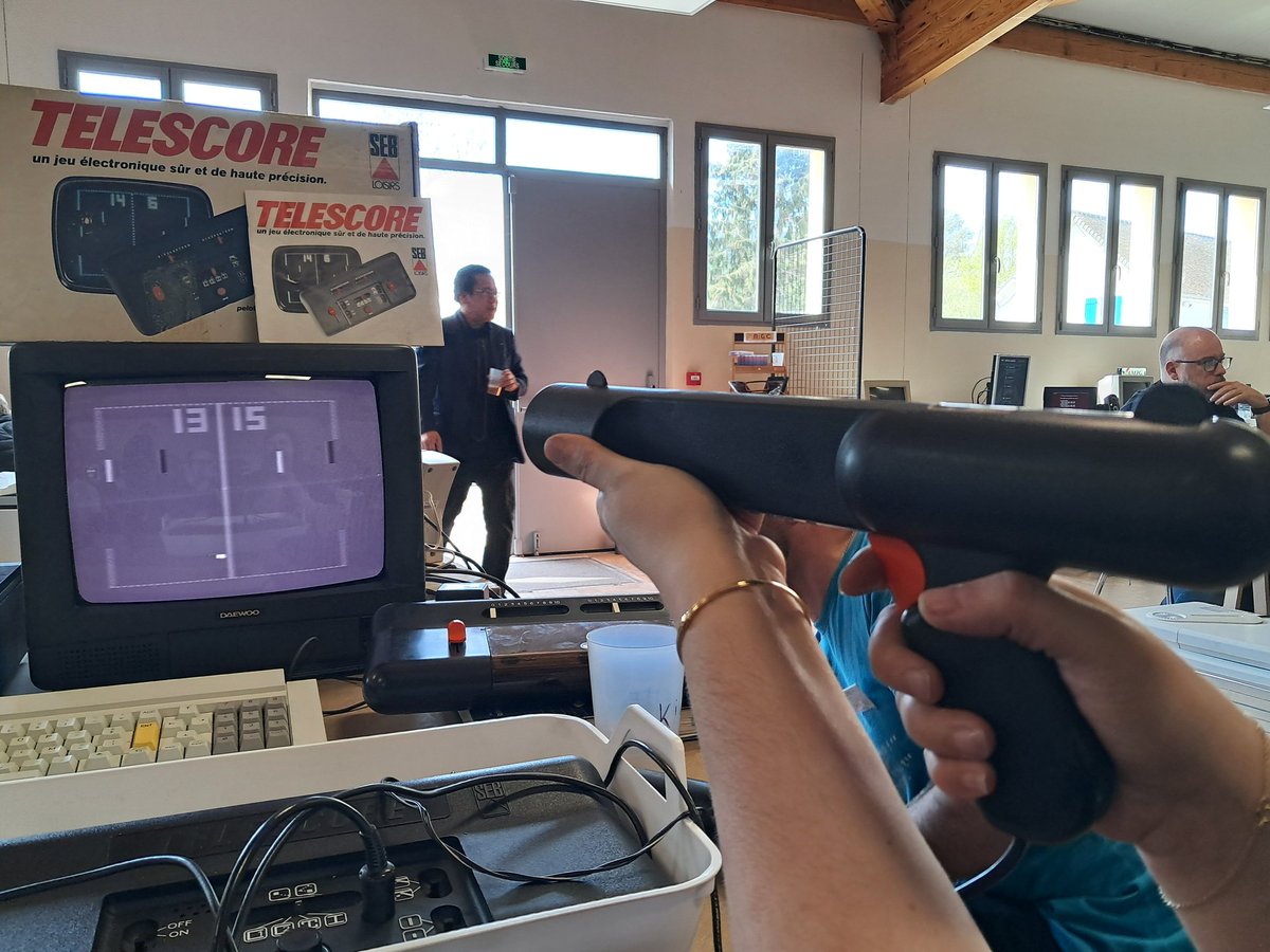 Le pistolet du pong Telescore de Seb ! #AC2025