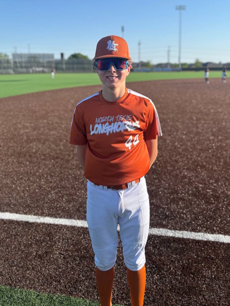 FiveToolYouth's tweet photo. F: North Texas Longhorns Deaton/Rehberg 14, Dallas Tigers Ortegon 4 
PoG: Adam Jones 2-2, 3B, HR, 5 RBI, 2R

#Texas20Championship https://t.co/6TzImChX0I