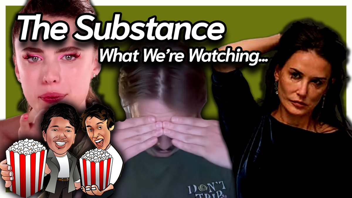 HistoryPopcorn's tweet photo. Chris recently watched The Substance and it is BRUTAL. 

Watch it now! 👇🏽👇🏽
https://t.co/o6xi8vYSKa

#thesubstance #moviereview #historyofpopcorn🍿 #demimoore #youtube https://t.co/g8su4ky7Js