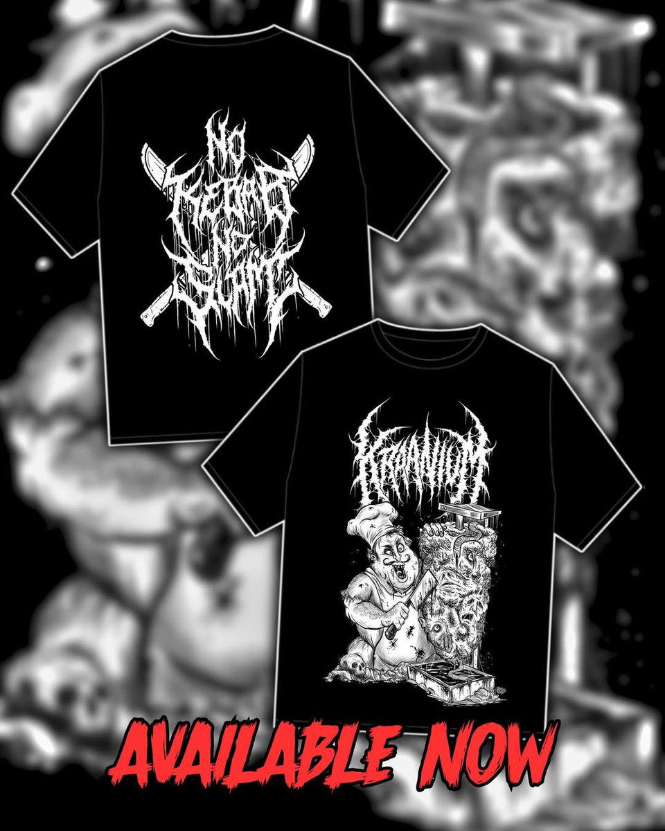 gruesomegraphx's tweet photo. Out of print for 7 years!! But now its back. Did up this design for @kraaniumofficial and reprints are in stock!
🥙 NO KEBAB - NO SLAM 🥙
#nokebabnoslam #kraanium #kraaniumslam #kraaniumofficial #slammingbrutaldeathmetal #brutaldeathmetal #slamtime #gruesomegraphx #illustrator https://t.co/SMdCMkeiSw