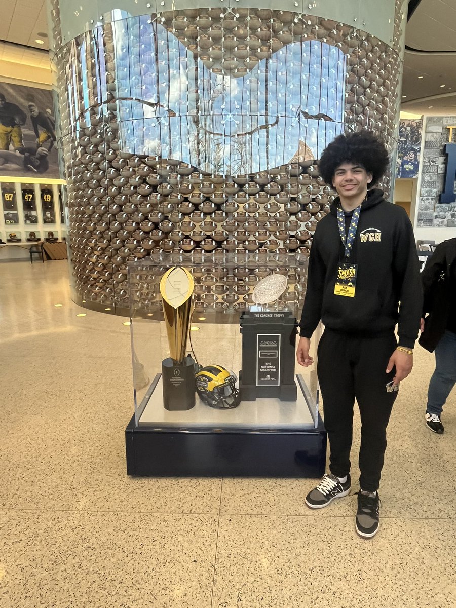 Getting exposed to the speed and organization of college football practice. 2028 Asa Burch, and 2027 Zayvion Smith  <a href="/ZayvionS09/">Zay’vion smith</a> <a href="/WGHFootball/">Warren Football</a> <a href="/UMichFootball/">Michigan Football</a>