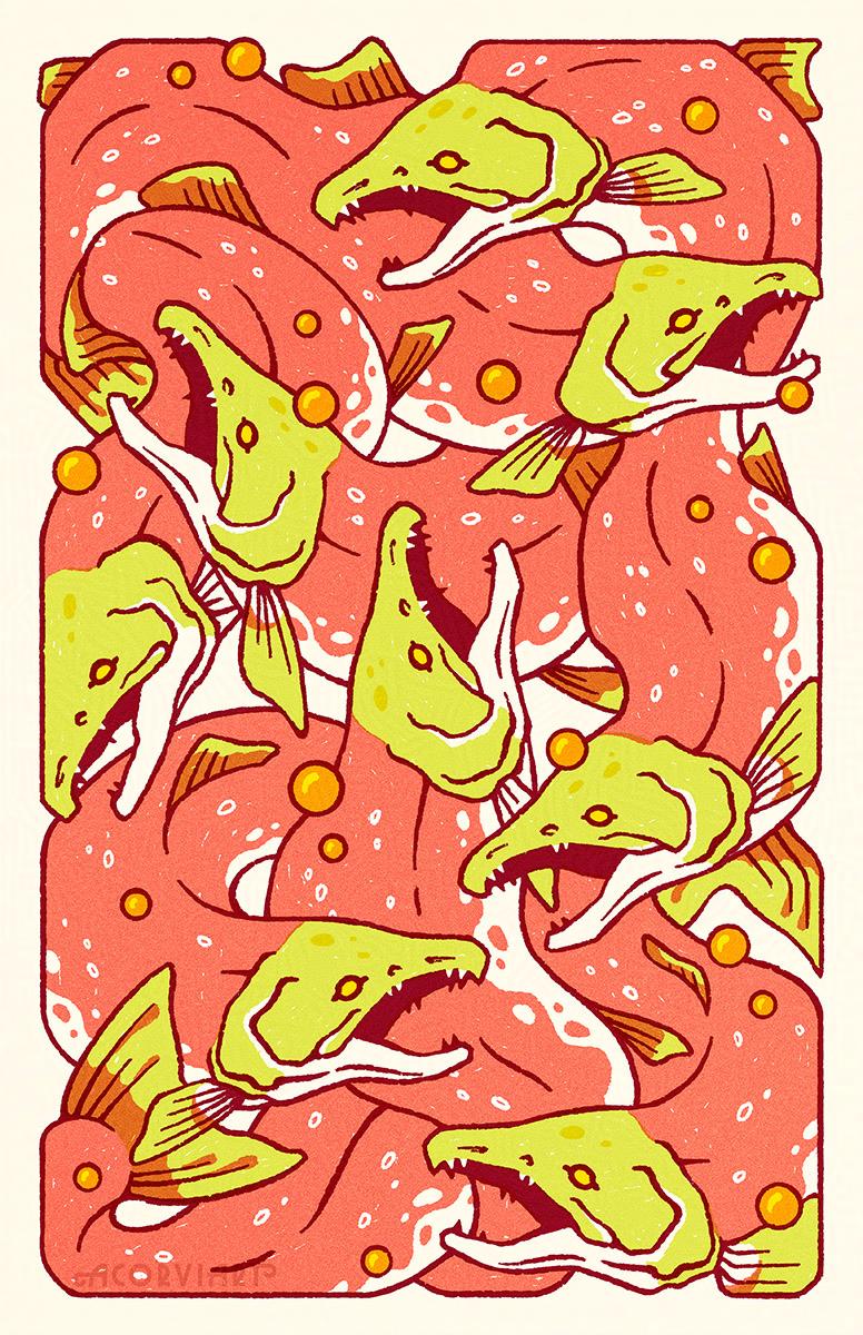 acorviart's tweet photo. salmon run https://t.co/ALvO5Jbe8E