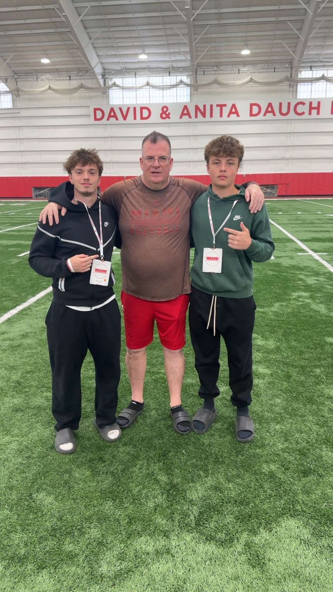 Had a great time at Miami for sophomore day big thanks to <a href="/MiamiOHFootball/">Miami Football</a>, <a href="/Martin_Miami_HC/">Chuck Martin</a>, and <a href="/DBCoachWhite/">Mitch White</a>  for having me <a href="/IndyWeOutHere/">IndyWeOutHere ‼️</a> <a href="/IndianaNsr/">NSR Indiana Scouting</a> <a href="/IndianaPreps/">Indiana Preps</a> <a href="/MHSCoachNunn/">Jason Nunn</a>