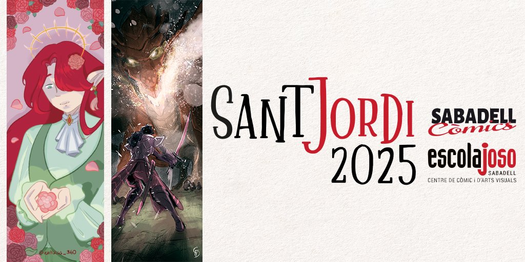 🐲Aquest Sant Jordi busca'ns a l'stand de <a href="/SabadellComics/">Sabadell Còmics</a> 

🌹Alumnes de l'escola posen a la venda el seu fanzine 'Tavernum'

📘Més info: jososabadell.cat/2025/04/13/san…