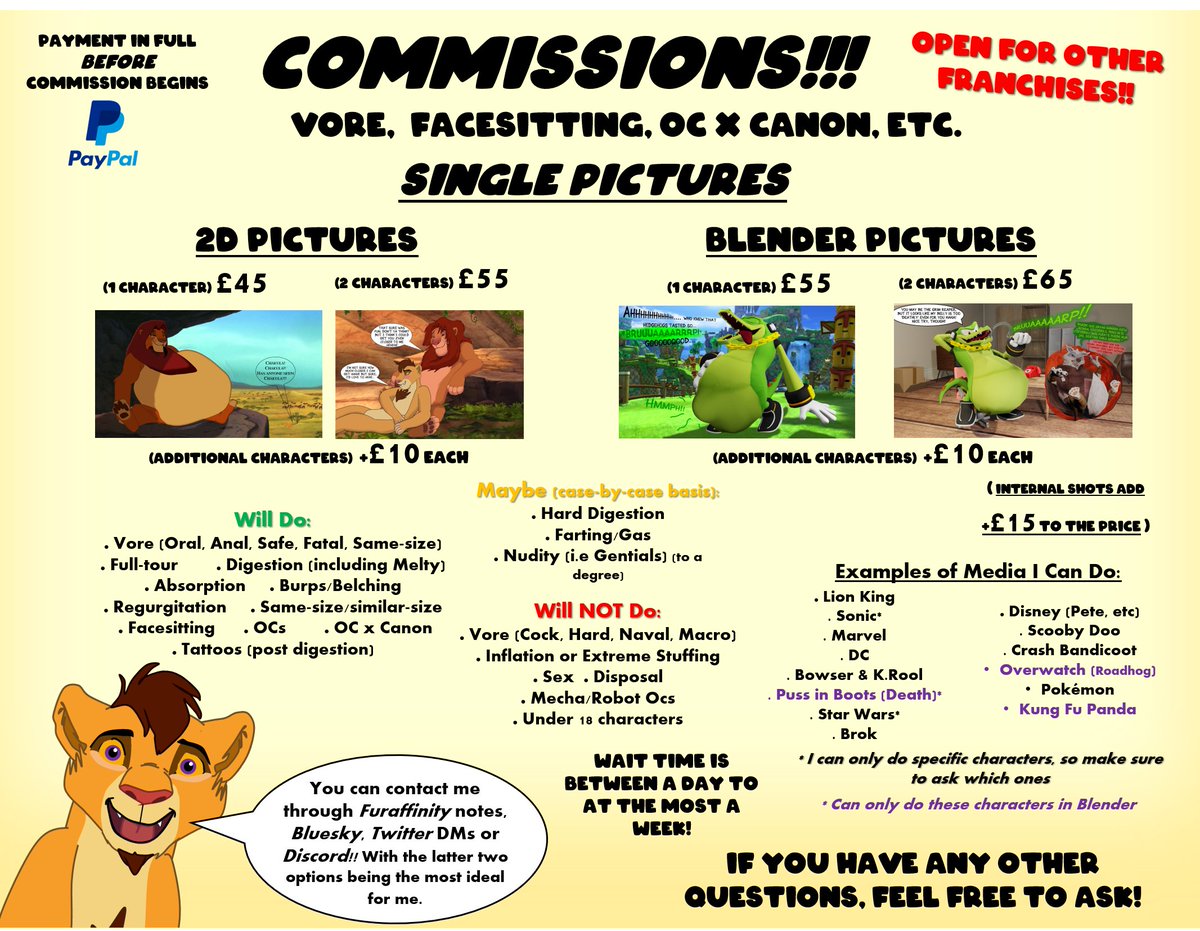 Vorefan16's tweet photo. Hey guys! Wanted to share that I have single panel c0mMs open right now!
As my bank is pretty low and if anyone would like a quick pic that would be greatly appreciated ^^ https://t.co/VaDgxB0Te2