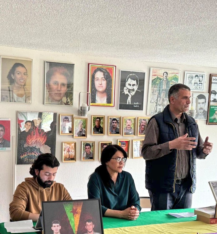 CivakaS's tweet photo. İsviçre'nin #Friburg kentinde #SinanDersim Komünü, olağan kongresini gerçekleştirdi.
Özgürlük mücadelesinde yaşamını yitirenlerin anısına yapılan saygı duruşu ile başlayan kongre faliyetlerin okunması ve yeni yönetimin seçilmesi ile tamamlandı.
#CDKS https://t.co/sjDdSf8qZP