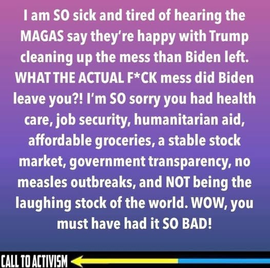 MAGA live in an alternate reality.