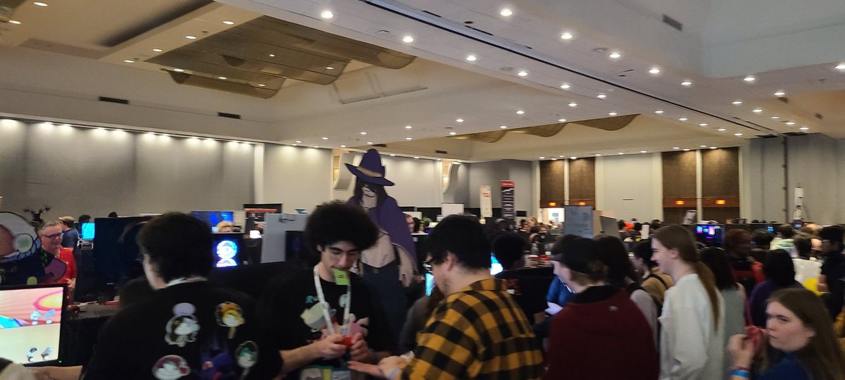 NCgameDev's tweet image. Energized crowd down here at @LevelUpTO today! Incredible collection of games... Come join us!👍 #lus2025 #myNCstory