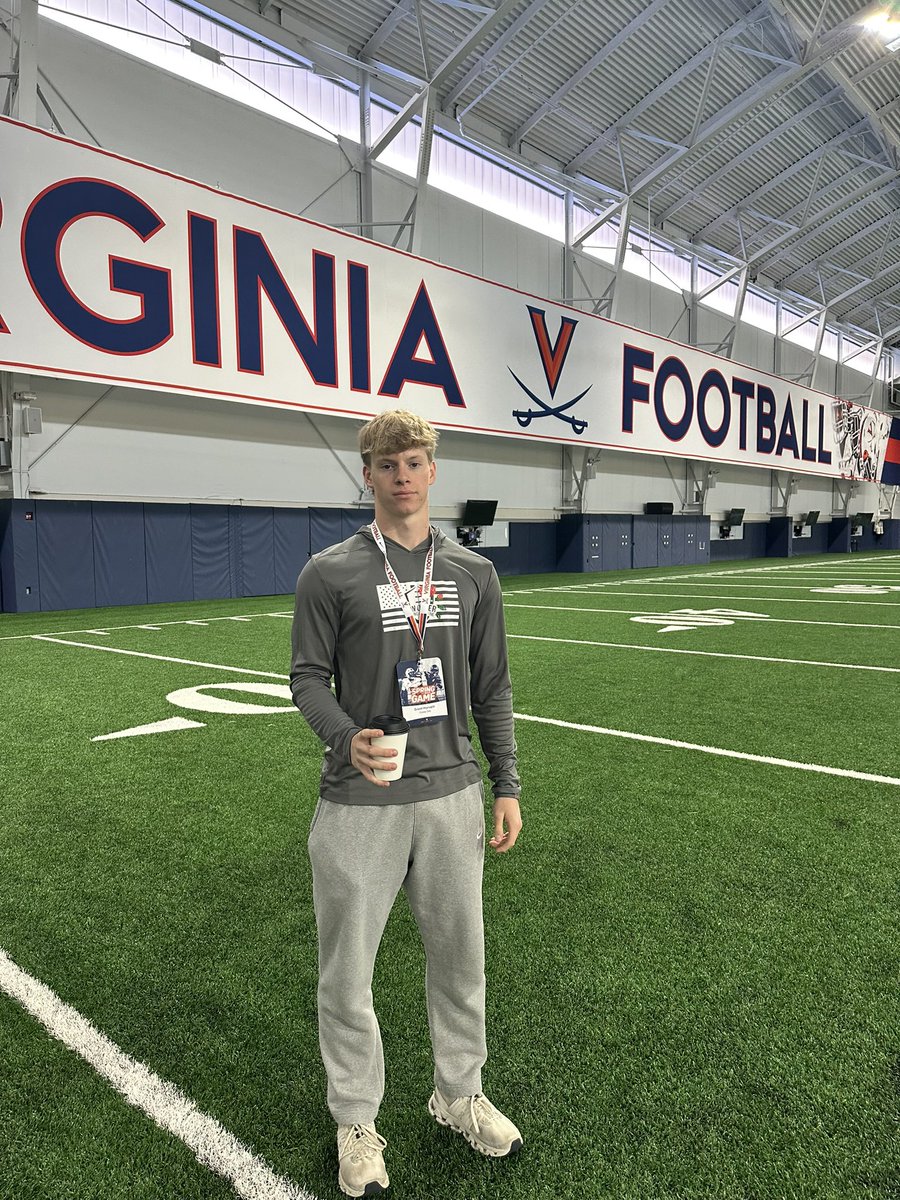 Grant Horvath 5⭐️ (@granthorvath6) on Twitter photo Back Again 🔵🟠 #Wahoowa
<a href="/drewmeyer5/">Drew Meyer</a> <a href="/Coach_TElliott/">Tony Elliott</a> <a href="/coachdowning1/">Kevin Downing</a> <a href="/Coach_Gaither/">Keith Gaither</a> <a href="/DanOrnerKicking/">DanOrnerKicking</a> Back Again 🔵🟠 #Wahoowa
<a href="/drewmeyer5/">Drew Meyer</a> <a href="/Coach_TElliott/">Tony Elliott</a> <a href="/coachdowning1/">Kevin Downing</a> <a href="/Coach_Gaither/">Keith Gaither</a> <a href="/DanOrnerKicking/">DanOrnerKicking</a>