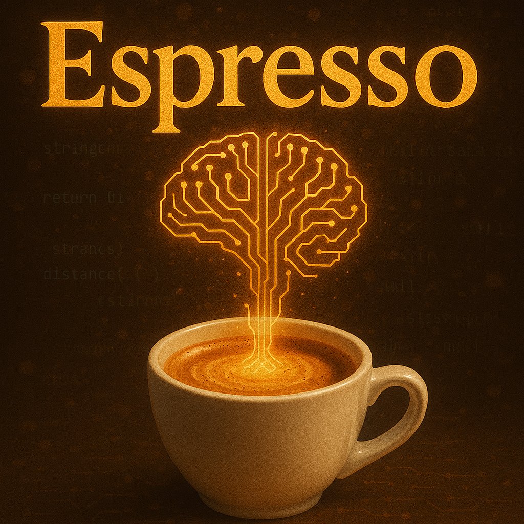 mhsamadiii's tweet photo. Espresso isn’t just coffee it’s a mindset. And this one’s coded in AI.
Anyone else feel like we’re brewing the future with #Espresso from @KaitoAI?
Let’s decode brilliance, one cup at a time. https://t.co/YLtsCVUe9g