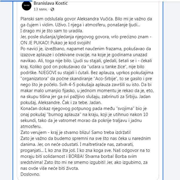 SrdjanPrekovic2's tweet photo. Odgovorno tvrdim i potpisujem ovo 👇👇👇 https://t.co/aRVvtf0UNZ
