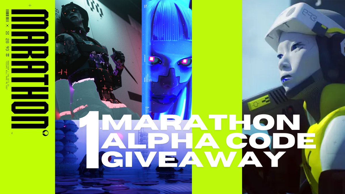 Ryusuri's tweet image. 💚MARATHON ALPHA CODE GIVEAWAY

✦ Follow @MarathonTheGame, @Ryusuri &amp;amp; @tsubanechan  
✦ Like &amp;amp; Retweet
✦ Tag the friends u wanna play with!