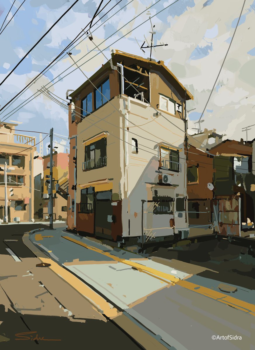 Artofsidra's tweet image. Brown 🤎
#pleinairpril #procreate #background #visdev #environment