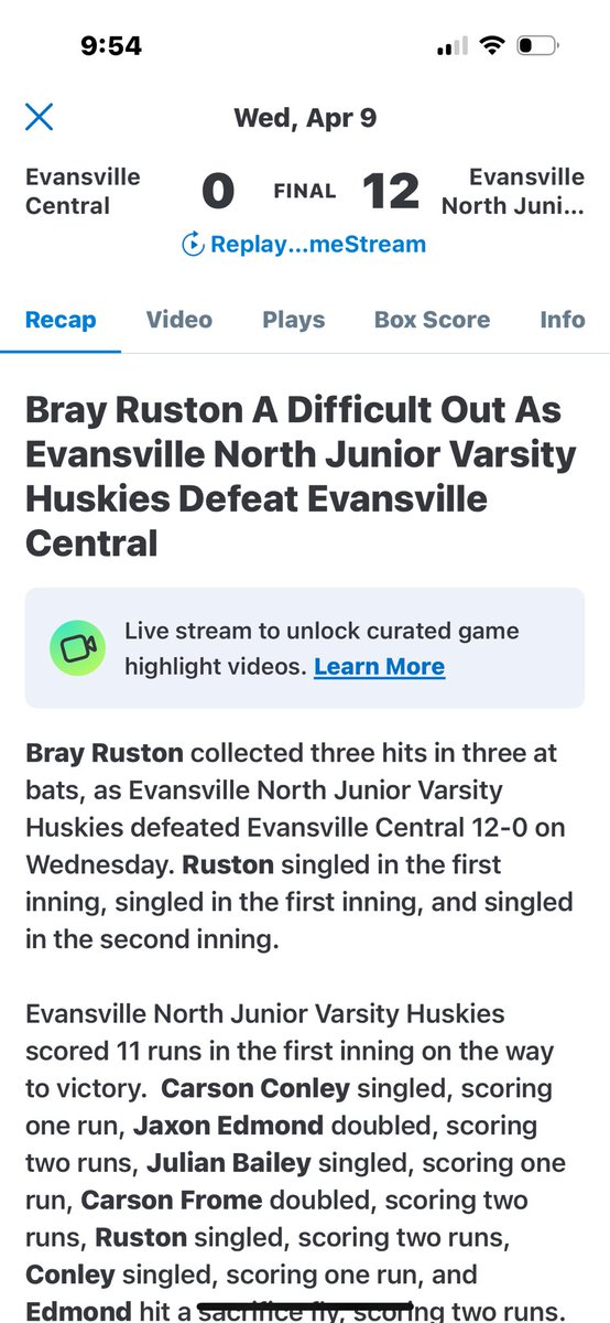 BrayRuston24's tweet photo. A few highlights from the season so far. Gotta keep it rolling! https://t.co/s2ZyR8CD1s
