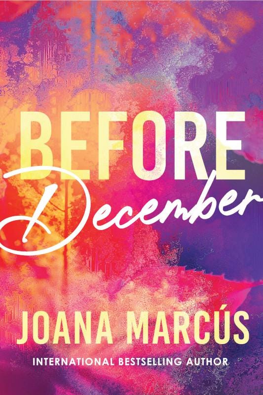 PreviouslyBook's tweet image. #AfterDecember
#BeforeDecember

🔴NOVEDAD🔴

@Sourcebooks publicará en inglés los libros de Joana Marcús (@joanamarcusx).

La saga de 'Meses a tú lado' saldrá a la venta el 30 de SEPTIEMBRE.