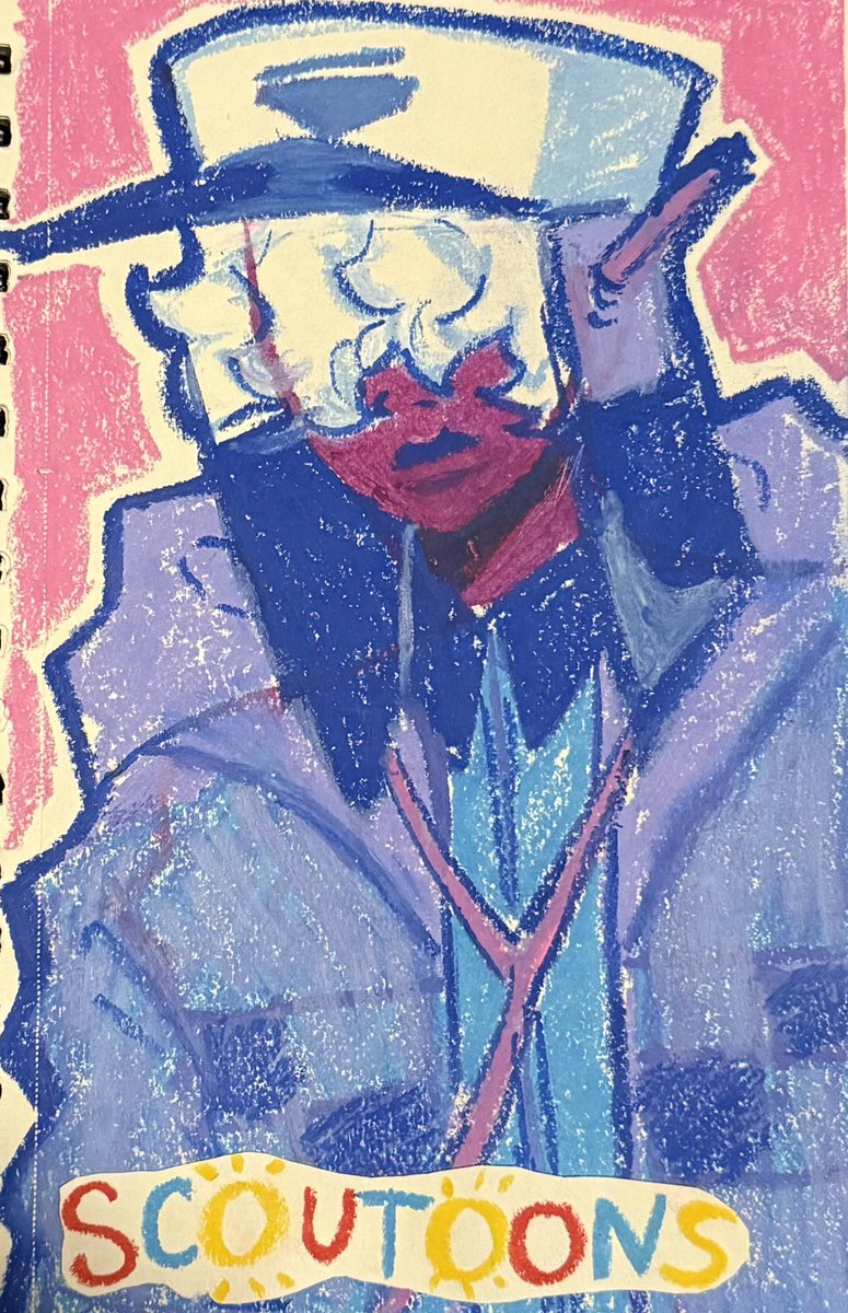 SCOUTOONS's tweet photo. awww hi cctv hi honey hi my love hi hiii hii RARE SCOUT TRADITIONAL ART 

#s01verbullet #artmoots https://t.co/49GXAhjgIk
