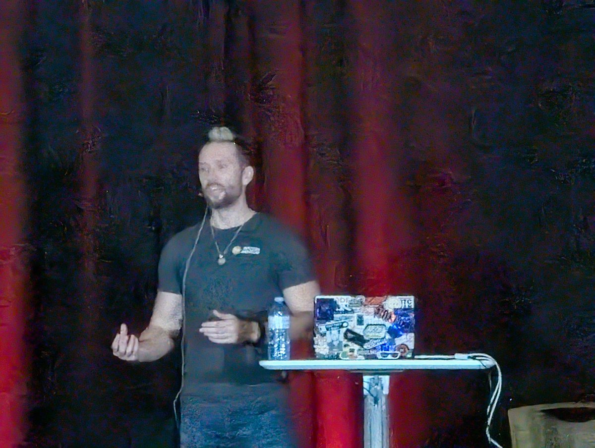 MontazerMike's tweet photo. Watching live demos by @BTCsessions at Your Life Your Terms. Couldn't think of anything else I would love to do on a Saturday #livingthedream https://t.co/FyarEihFY3