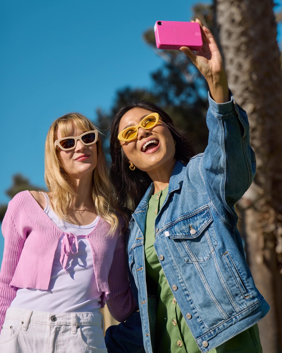 KodakPlus's tweet photo. Snapping memories with a pop of pink 💗📸 Who would you bring on your next photo adventure?
#kodakplus #kodakklique #snapwithbarbie #instantprint #printomatic #selfies https://t.co/bdfnZzsAif