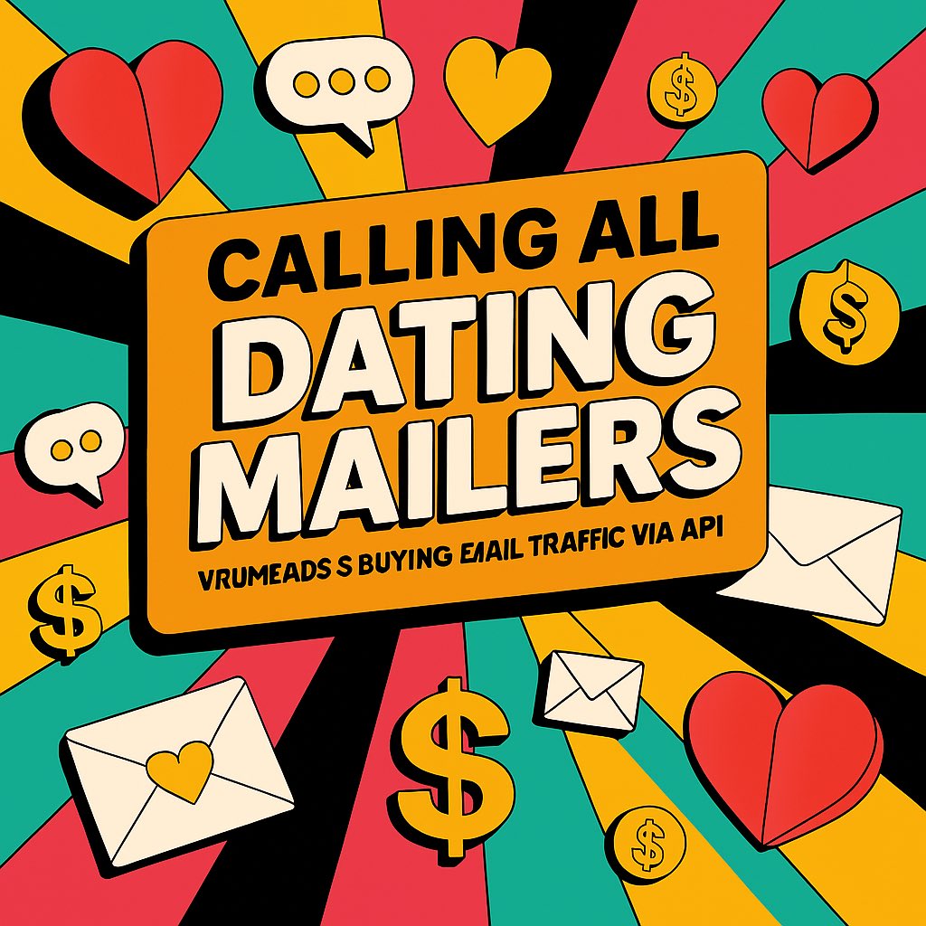 Buying email-passing dating traffic via API.
New emails? We’ll pay.
Dupes? Redirected.
Clean. Easy. Profitable.
DM me to connect.

#DatingTraffic #EmailMarketing #AffiliateDeals #Vrume