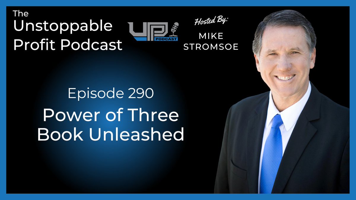 Unleash your superpowers, live with purpose, and build a lasting legacy. The Power of Three is here.

Listen: bit.ly/UPPE290
Watch: bit.ly/UPPYT290
 
#UPPLife #Entrepreneur #Leadership #Coaching #Insurance #ThePowerofThree #Book #Legacy #PersonalStory