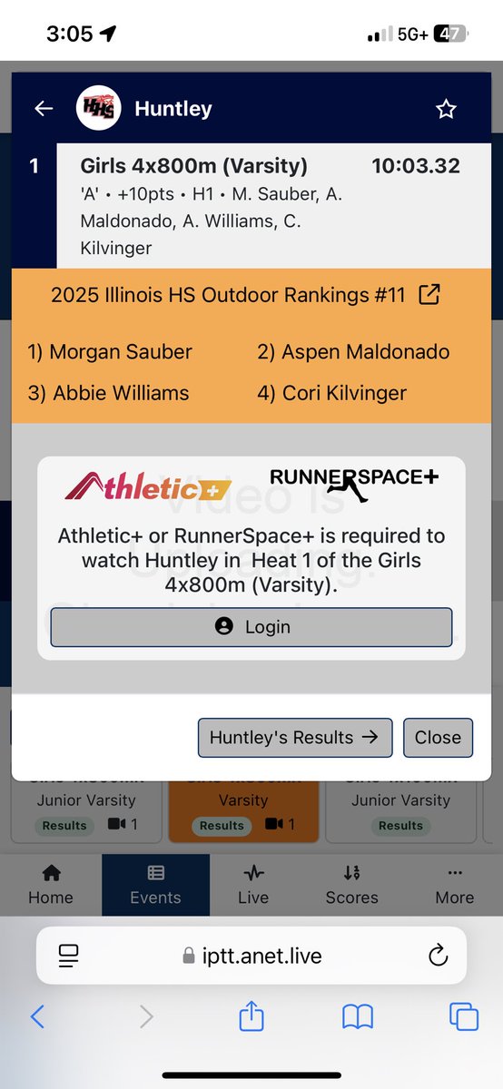 RedRaiders_GTF's tweet photo. On the track today, the 4x8 of Abbie, Aspen, Cori, and Morgan bring home the championship! https://t.co/j6otO0lnaM