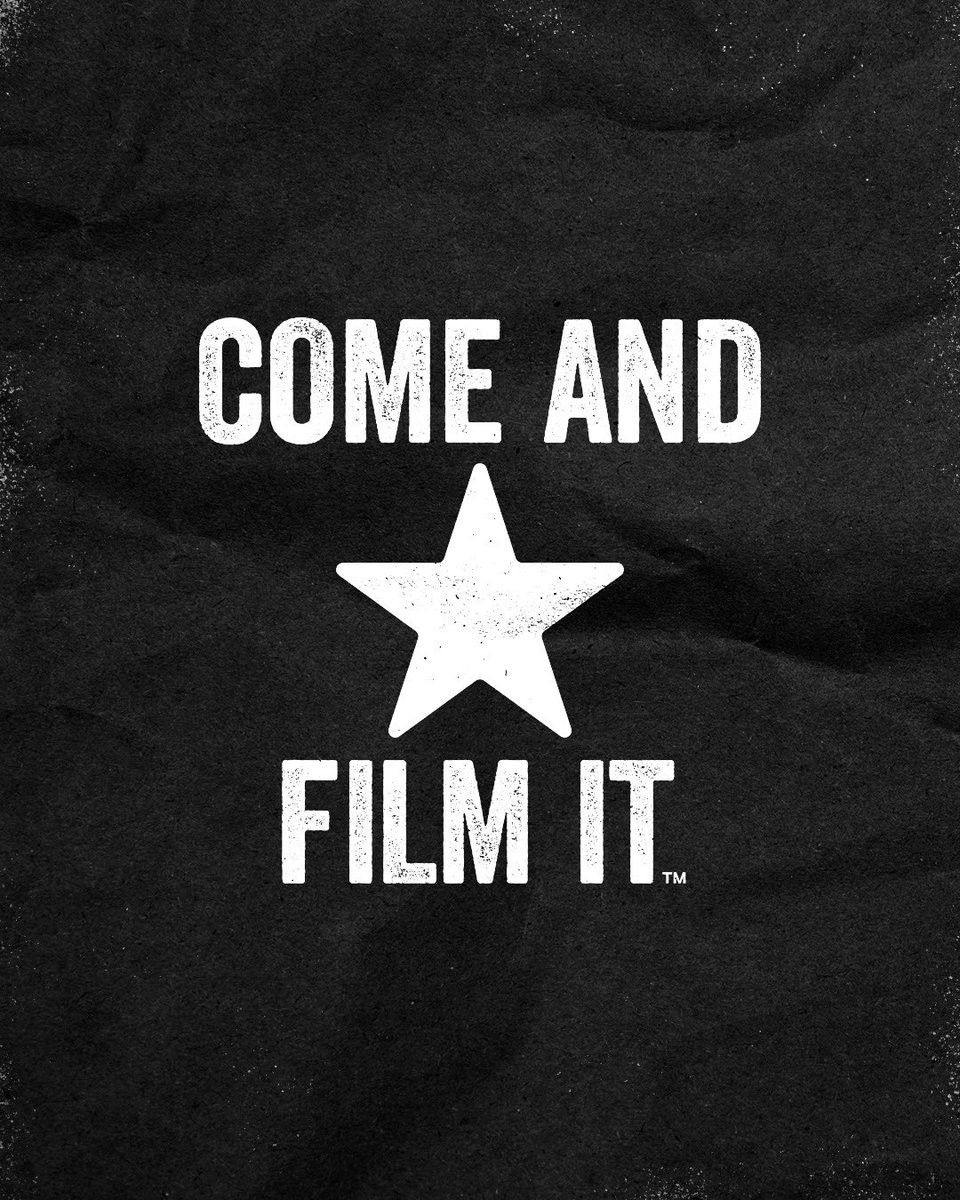Come and Film It tweet media