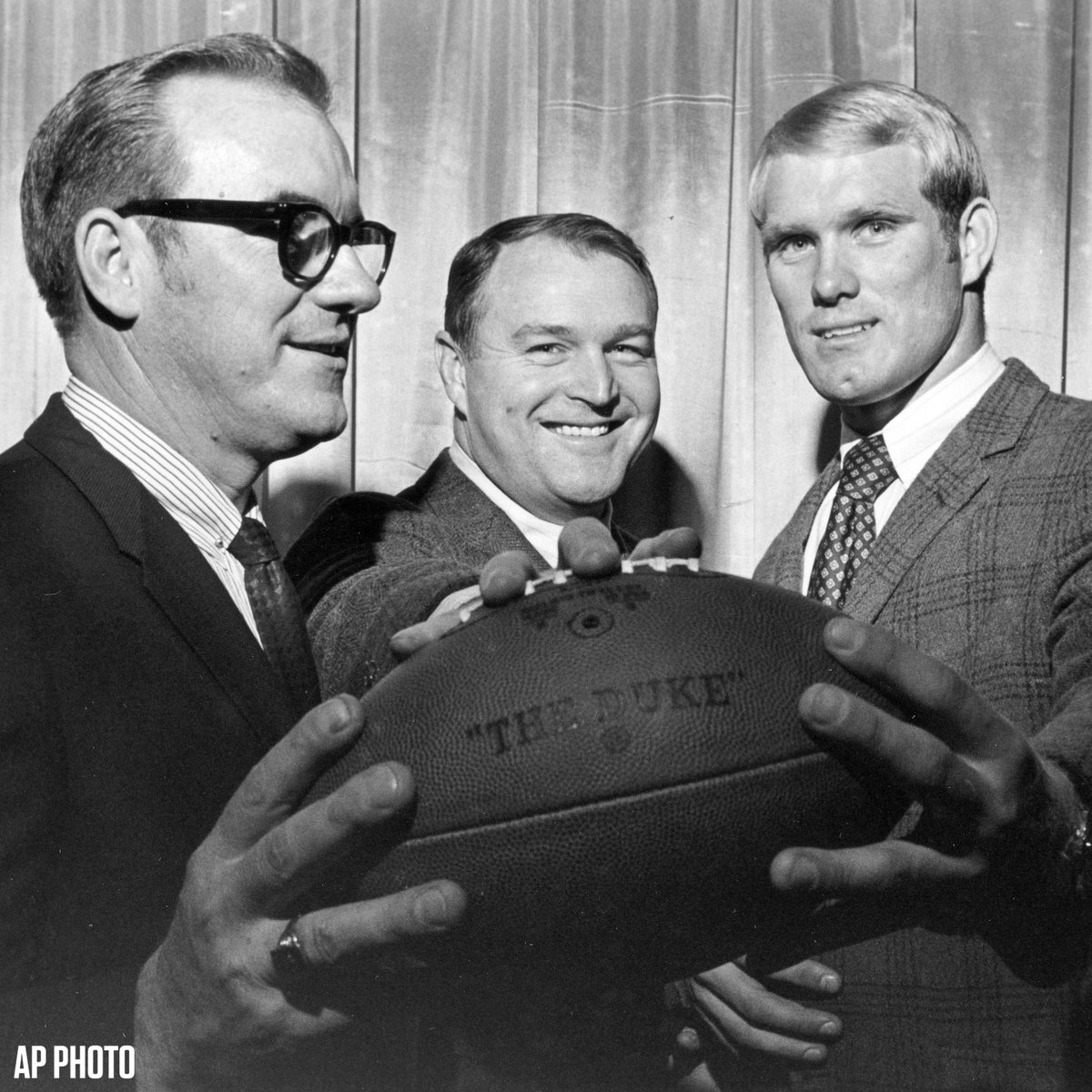 1️⃣2️⃣ days until the #NFLDraft 

With first overall pick in the 1970 #NFLDraft, we selected QB Terry Bradshaw.