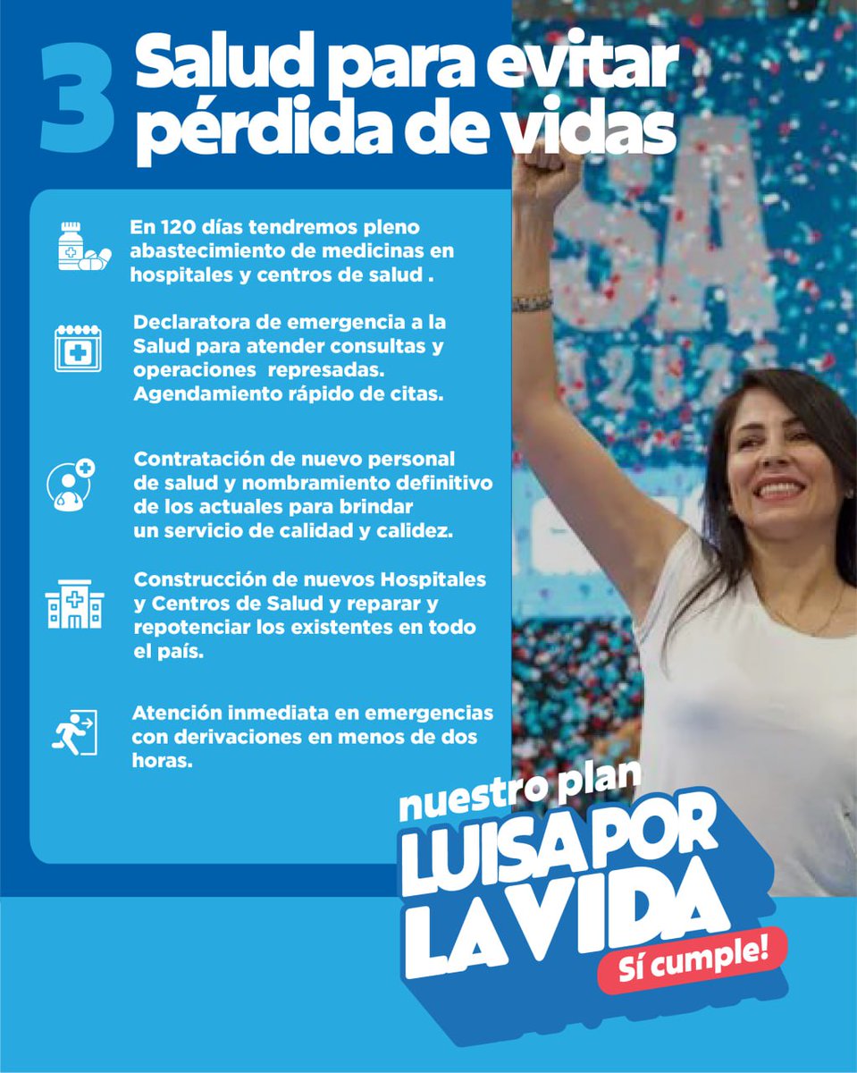 OrlaBarRet's tweet photo. Esto es seriedad, no promesas de telenovela  Con Luisa se viene el cambio #YaLlegaLuisa #LuisaPorLaVida #LlegaLaEsperanza https://t.co/fFs1IelGkH