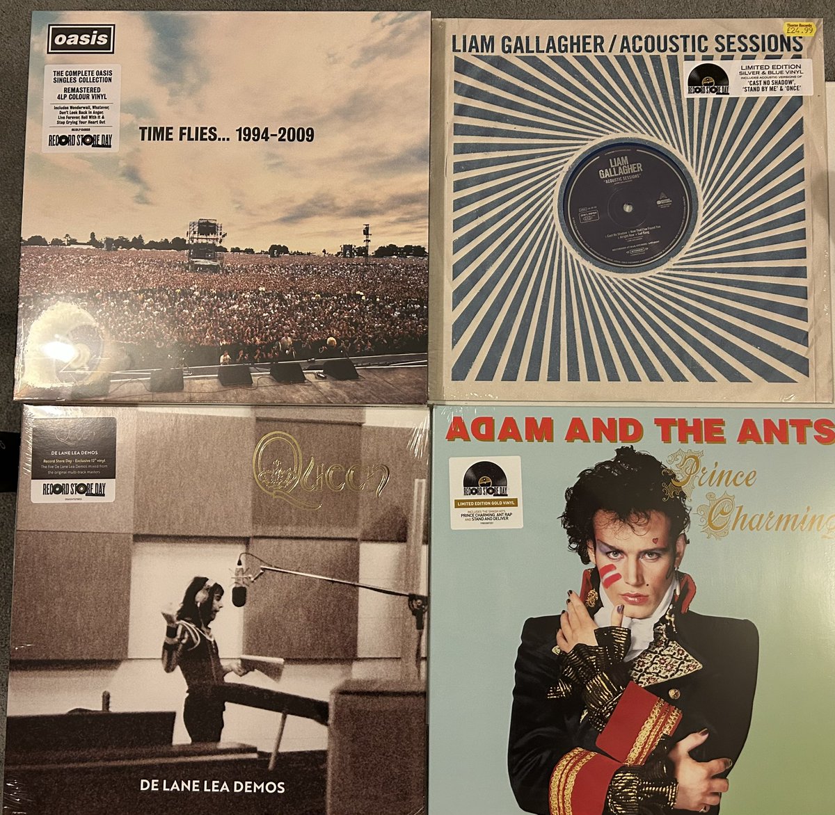 John k (@johndkay72) on Twitter photo Thanks to the guys <a href="/ThorneRecords/">Thorne Records</a> for another excellent #RecordStoreDay2025 Got everything I was looking for. Oasis, Liam Gallagher, Adam and the Ants and of course the mighty QUEEN. Thanks to the guys <a href="/ThorneRecords/">Thorne Records</a> for another excellent #RecordStoreDay2025 Got everything I was looking for. Oasis, Liam Gallagher, Adam and the Ants and of course the mighty QUEEN.