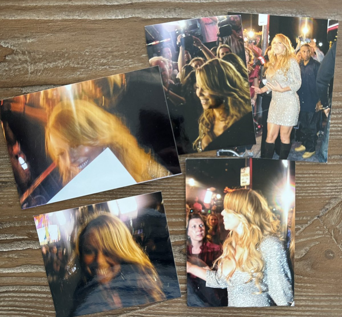 Some of favorite <a href="/MariahCarey/">Mariah Carey</a> moments during this Era. 
My TEOM cd cover signed at the release event in Hollywood 2005, my adventures of mimi tour book that was signed after the San Diego show in 2006, butterfly confetti from the tour, and of course a few Honey B Fly mail. I wish