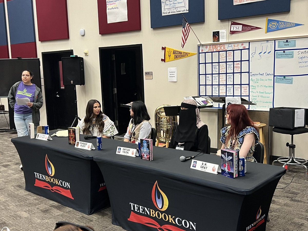 Such an amazing experience to be able to hear from so many great authors in one day! Love seeing all these teens excited about reading! #teenbookcon25 #librarian