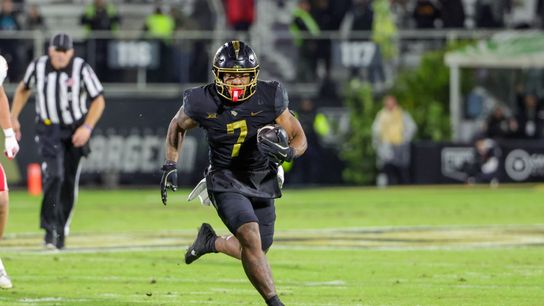 PGFpodcast's tweet photo. "R.J. Harvey is the definition of a scat back, but don’t sleep—over 3,000 yards and 38 touchdowns in two years at UCF. Put him in a Sean Payton or Andy Reid offense? Dangerous." - @higdon_al #NFLDraft https://t.co/rTdUuNBbBa