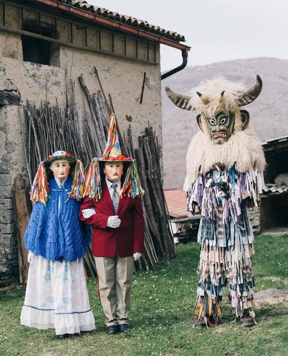 "In Slovenia’s Soča Valley, the traditional Pust festival marks the end of winter. Locals wear masks and costumes in a century-old ritual that celebrates the coming of spring."

- National Geographic