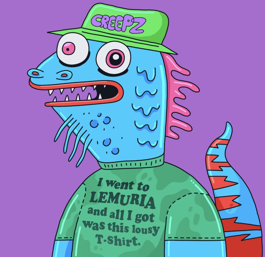 A new memeber coming in 🤭

Just scooped this Creepz with one of the best entries — lowest accepted bid in the past year. Got him a few days ago for 1.33 ETH. Holding for now… super bullish on <a href="/creepz/">Creepz</a>.
Where’s my Creepz fam at? Let’s toast to the future! 🥂