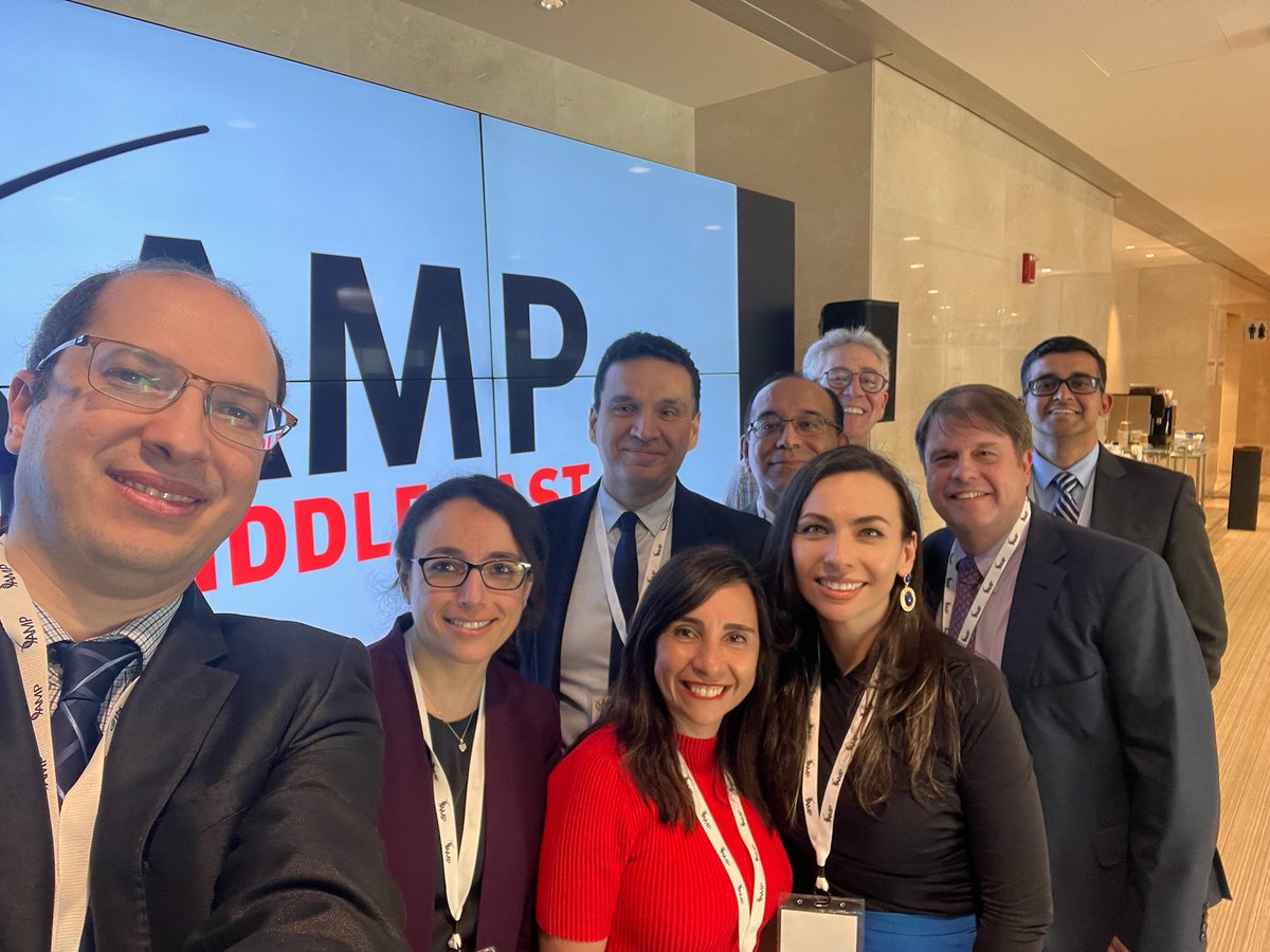 Panieh Terraf (@p_terraf) on Twitter photo Team work, makes the dream work! AMP Middle East organizing committee. Missing Annette Leon here!
<a href="/AMPath/">Association for Molecular Pathology</a> <a href="/akkari_yassmine/">Yassmine Akkari, PhD</a> <a href="/RamiMahfouzMD/">Rami Mahfouz MD,MPH</a> Team work, makes the dream work! AMP Middle East organizing committee. Missing Annette Leon here!
<a href="/AMPath/">Association for Molecular Pathology</a> <a href="/akkari_yassmine/">Yassmine Akkari, PhD</a> <a href="/RamiMahfouzMD/">Rami Mahfouz MD,MPH</a>