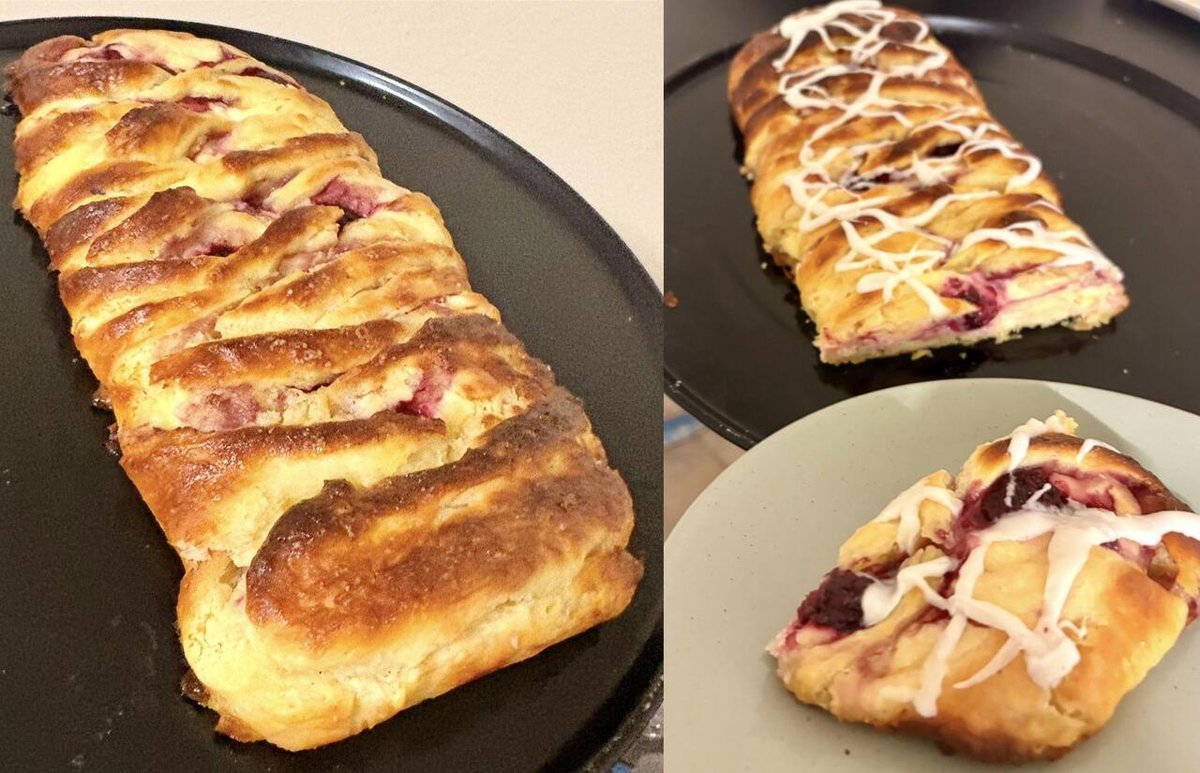 homevsfastfood's tweet photo. [Homemade] Blackberry cream cheese danish braid
👉 https://t.co/J4kfnLdrNE
#BlackberryDanish #CreamCheeseBraid #HomemadeBaking #BreakfastTreats #BakingFromScratch #homecooking #food #recipes #foodpic #foodie #foodlover #cooking #hungry #goodfood #homecookingvsfastfood https://t.co/HllD7mmx9G