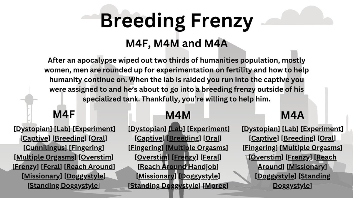 RayneFallVA's tweet image. New Script out! I made three different versions of this one so I'll just link the M4F but you can find all of them on my page or scriptbin. M4F, M4M, and M4A to be adapted however you want. Enjoy!
reddit.com/r/gonewildaudi…