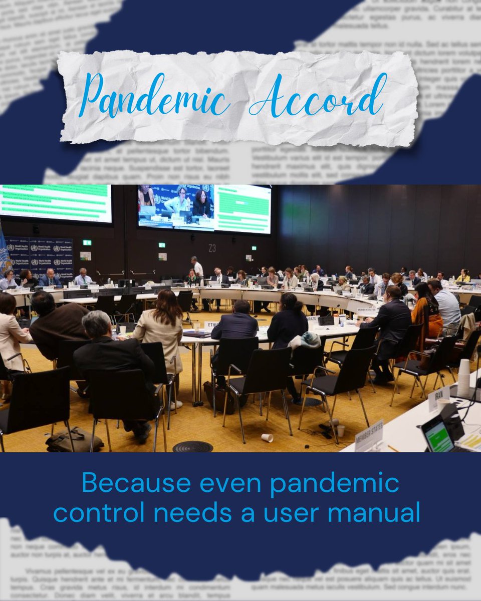 WHO Youth Council (@whoyouthcouncil) on Twitter photo 🌍💡 The world’s tired of winging it! …and we, the #youth, are ready for a better plan. After all, pandemics don’t come with an instruction manual... but <a href="/WHO/">World Health Organization (WHO)</a> #PandemicAccord is here to change that! 🚀
#INBnegotiations finish line is close – let's make it happen! 🌟 🌍💡 The world’s tired of winging it! …and we, the #youth, are ready for a better plan. After all, pandemics don’t come with an instruction manual... but <a href="/WHO/">World Health Organization (WHO)</a> #PandemicAccord is here to change that! 🚀
#INBnegotiations finish line is close – let's make it happen! 🌟