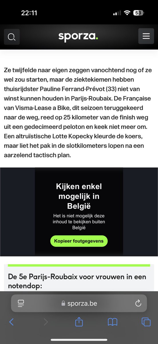 DeGroofKev's tweet photo. @VRT voor zover ik weet, ligt Berchem nog steeds in België?! https://t.co/BNSmjpAPu1