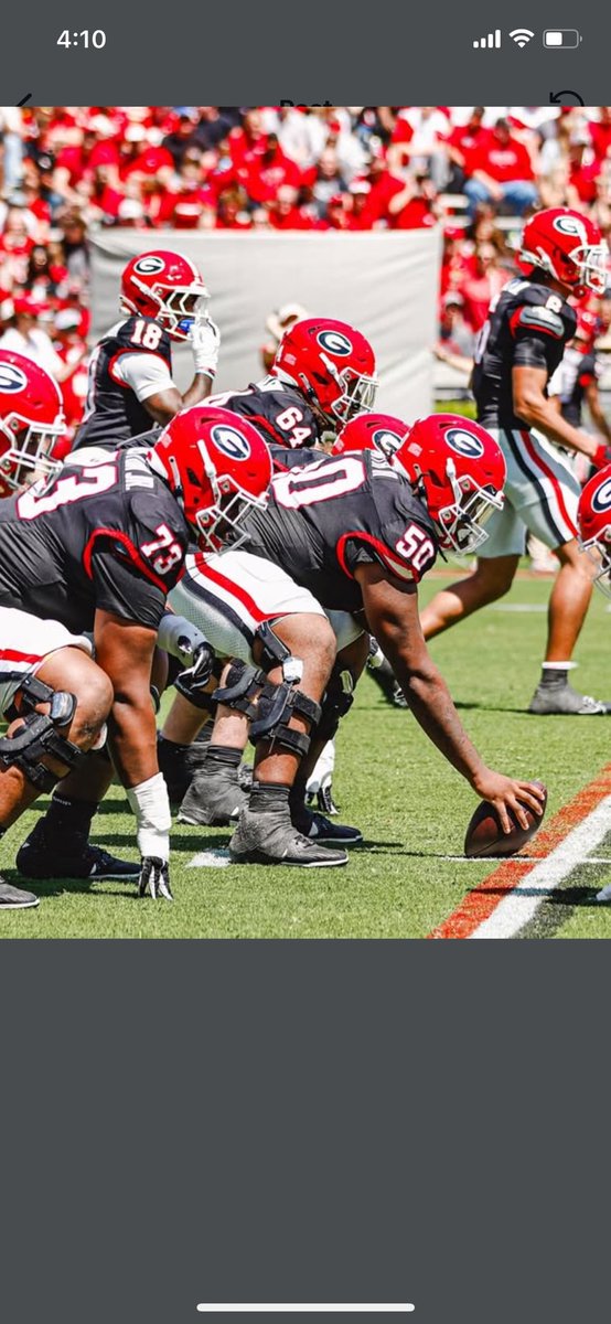 OrnandoSmith's tweet photo. G DAY LIVE FROM THE TRENCHES🔥🔥GO DAWGS!!!! https://t.co/891uWMtDgv