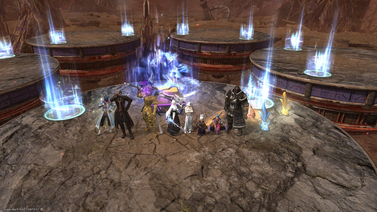 AiraLithzek's tweet photo. #FFXIVScreenshots #FFXIV Fun tier ! it's kill ! GG team ! https://t.co/z7H4UHQd5a