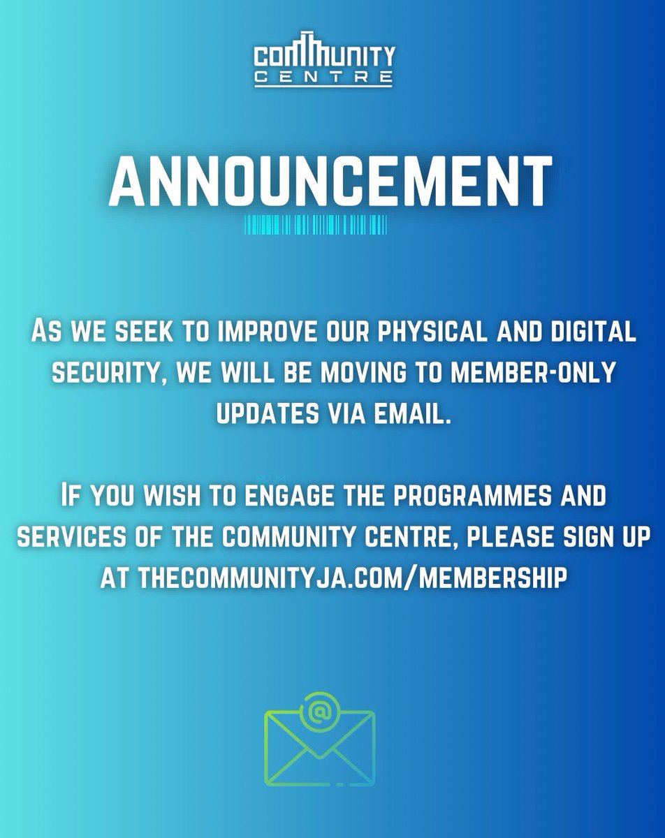 The Community Centre tweet media