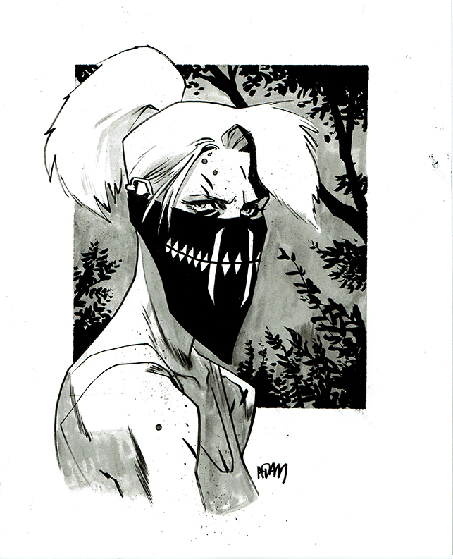 Erica Slaughter sketch for sale @ adamgorham.bigcartel.com